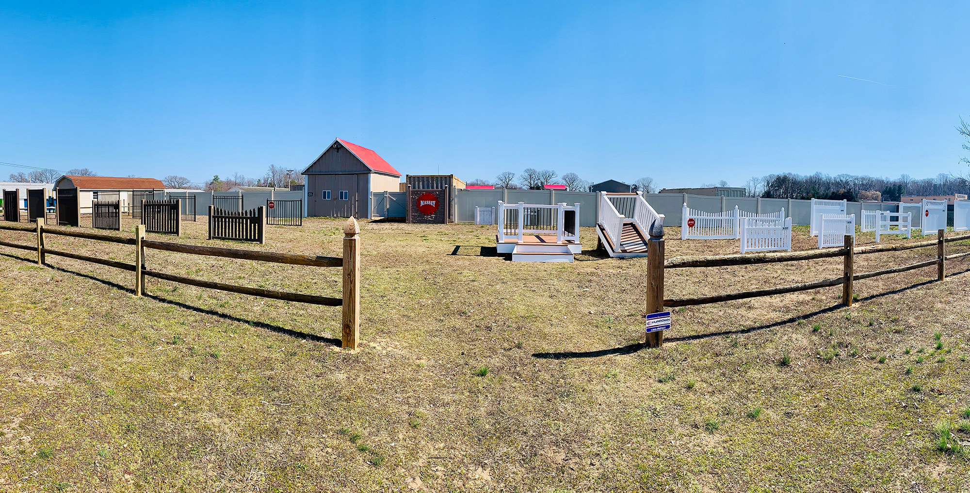 Massey Fence and Deck Outdoor Showroom